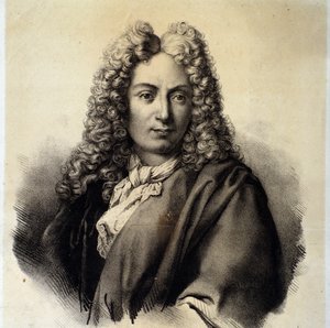 Porträt des italienischen Komponisten und Geigers Arcangelo Corelli (1653-1713)