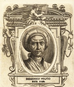 Porträt von Domenico Puligo, italienischer Maler der Renaissance, tätig in Florenz von Italian School