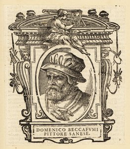 Porträt von Domenico di Pace Beccafumi, italienischer Renaissance-Maler von Italian School