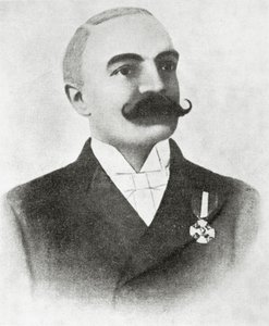Porträt von Emilio Salgari
