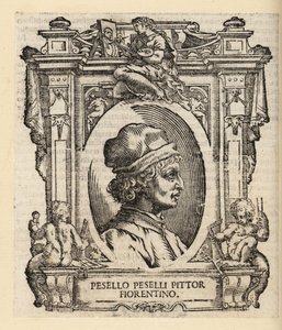 Porträt von Francesco Pesellino, italienischer Maler aus Florenz von Italian School