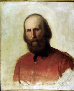 Porträt von Garibaldi von Italian School
