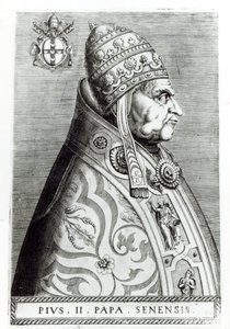 Porträt von Papst Pius II
