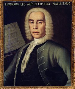 Porträt des italienischen Komponisten Leo Leonardo (1694-1744)