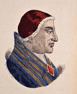 Porträt von Papst Benedikt XII. (1334-1342)