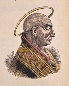 Porträt von Papst Kallistus I. (217-222) von Italian School