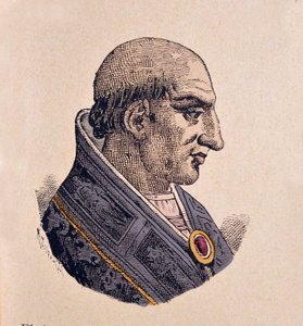 Porträt von Papst Clemens V (1305-1314)