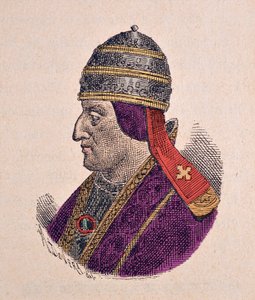 Porträt von Papst Eugen IV (1431-1447) von Italian School
