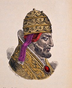 Porträt von Papst Gregor VII. (1073-1085) von Italian School