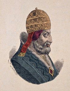 Porträt von Papst Urban III (1185-1187)