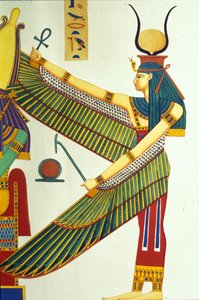 Darstellung der Isis, Illustration aus Denkmäler von Ägypten und Nubien, von Ippolito Rosellini von Italian School