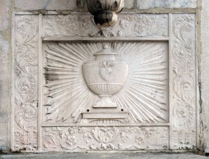 Darstellung des Heiligen Grals im Mailänder Dom (Duomo di Milano) von Italian School