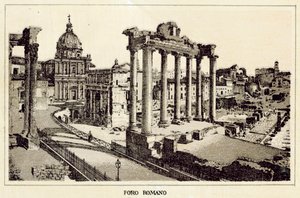 Rom: Forum Romanum von Italian School