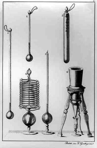 Wissenschaftliche Instrumente, von Bedetti, graviert von Gaetano Guadagnini von Italian School