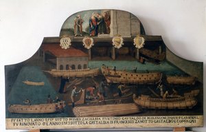 Schiffbau: Boote gebaut 1517 und renoviert 1753 von Italian School