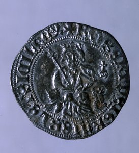 Silbermünze, geprägt zur Zeit von König Robert I. von Anjou (1275-1343) von Neapel von Italian School