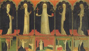 Hl. Katharina und vier Dominikanerheilige