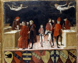 Staatsfinanzen in Friedens- und Kriegszeiten - von Ciabella (oder Crabella) von Italian School