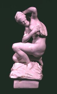 Statuette, nach einer Bronze von Giambologna (1529-1608), Vinovo-Fabrik, spätes 18. Jahrhundert von Italian School
