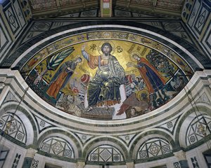 Der Segen Christi, 1297 (Mosaik)