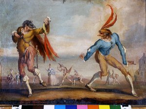 Die Masken der Commedia dell