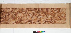 Drei Zeichnungen nach der Antike, ca. 1750
