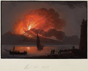 Vesuv, 22. Dezember 1820