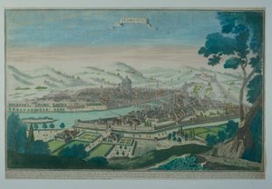 Blick auf Florenz von Italian School