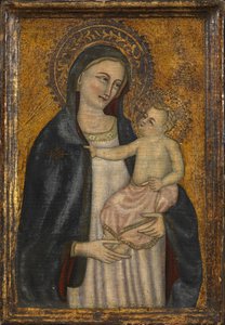Jungfrau und Kind, Fälschung eines Werkes von ca. 1450 von Italian School