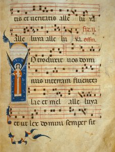 fol 4v. Graduale, ca. 1260
