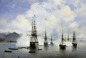 Die Landung von N. N. Raevskyi in Subashi