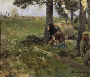 Eine Krankenschwester, 1914-1917 von Ivan Alexeyevich Vladimirov