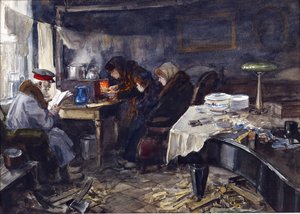 Elendes Leben der russischen Adligen und hochrangigen Personen während der Revolution von Ivan Alexeyevich Vladimirov von Ivan Alexeyevich Vladimirov