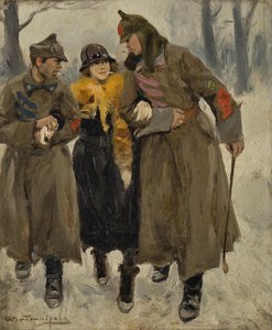 Soldaten mit Prostituierter