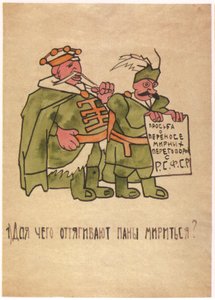 Warum ziehen sich die polnischen Adligen mit den Friedensgesprächen hin, 1920