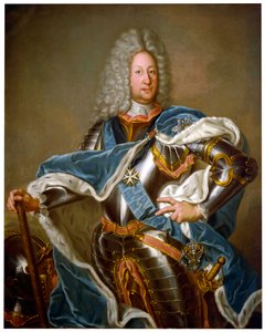 Porträt von Graf Boris Scheremetew, 1760 von Ivan Argunov