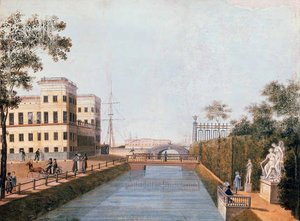 Ansicht von St. Petersburg, 1839 von Ivan Belonogov