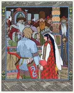 Zarewitsch Iwan, der Feuervogel und der Graue Wolf, um 1899