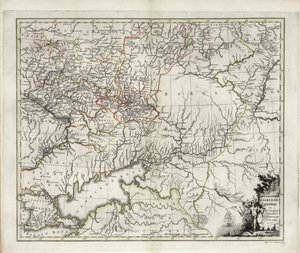 Generalkarte des Gouvernements Asow, 1782