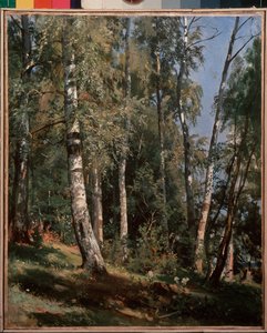 Birkenhain von Ivan Ivanovich Shishkin