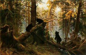 Morgen im Kiefernwald, 1889, 1965