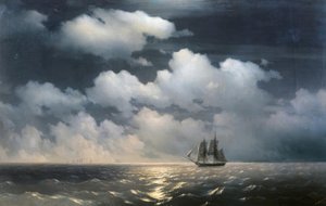 Brig Mercury von zwei türkischen Schiffen angegriffen