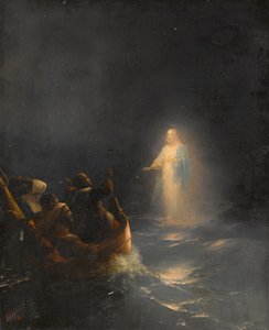 Jesus geht auf dem Wasser