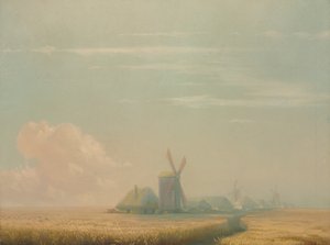 Ukrainische Ernte, 1857 von Ivan Konstantinovich Aivazovsky