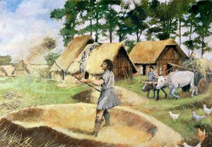 Römische Landwirtschaft, ca. 3. Jahrhundert, 1990-2010 von Ivan Lapper