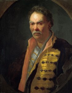 Porträt eines Hetman Ivan Mazepa, 1720er Jahre von Ivan Nikitich Nikitin