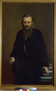 Porträt des Verlegers und Journalisten Aleksei Souvorin (1834-1912) von Ivan Nikolaevich Kramskoy