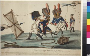 Napoleon fliegt Drachen