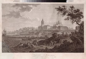 Das Konevsky-Kloster der Geburt der Jungfrau in Konevets von Ivan Vasilievich Chessky
