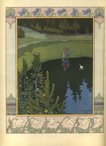 Illustration zum Märchen Die weiße Ente, 1902